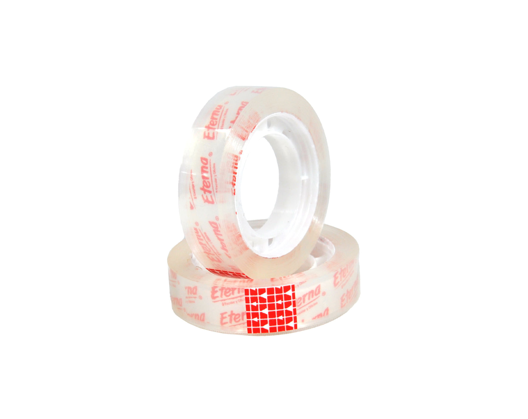 Rollo De Cinta Transparente Delgada 12mm  x 12 Eterna img #2