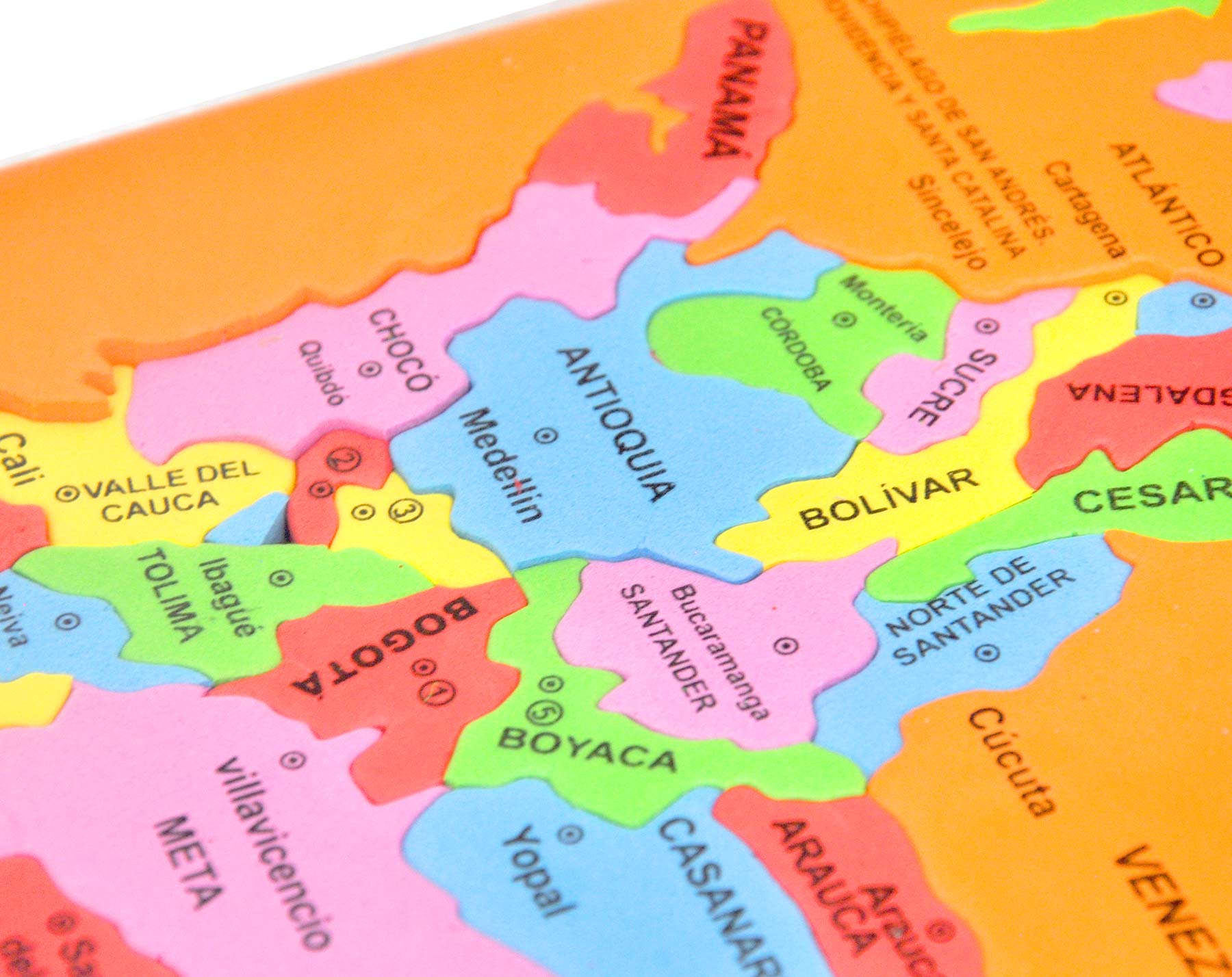 Foamy Educativo Mapa de Colombia  Eterna img #3