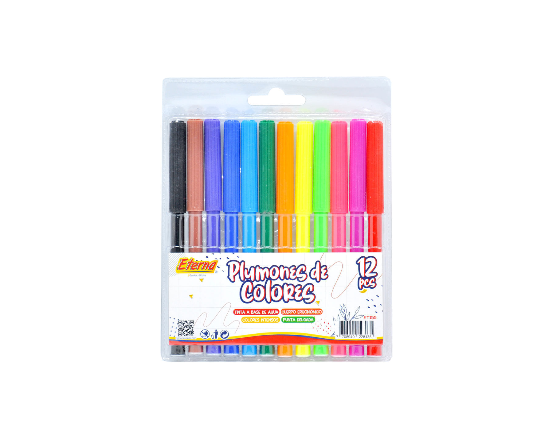 Plumones  de Colores Eterna img #1