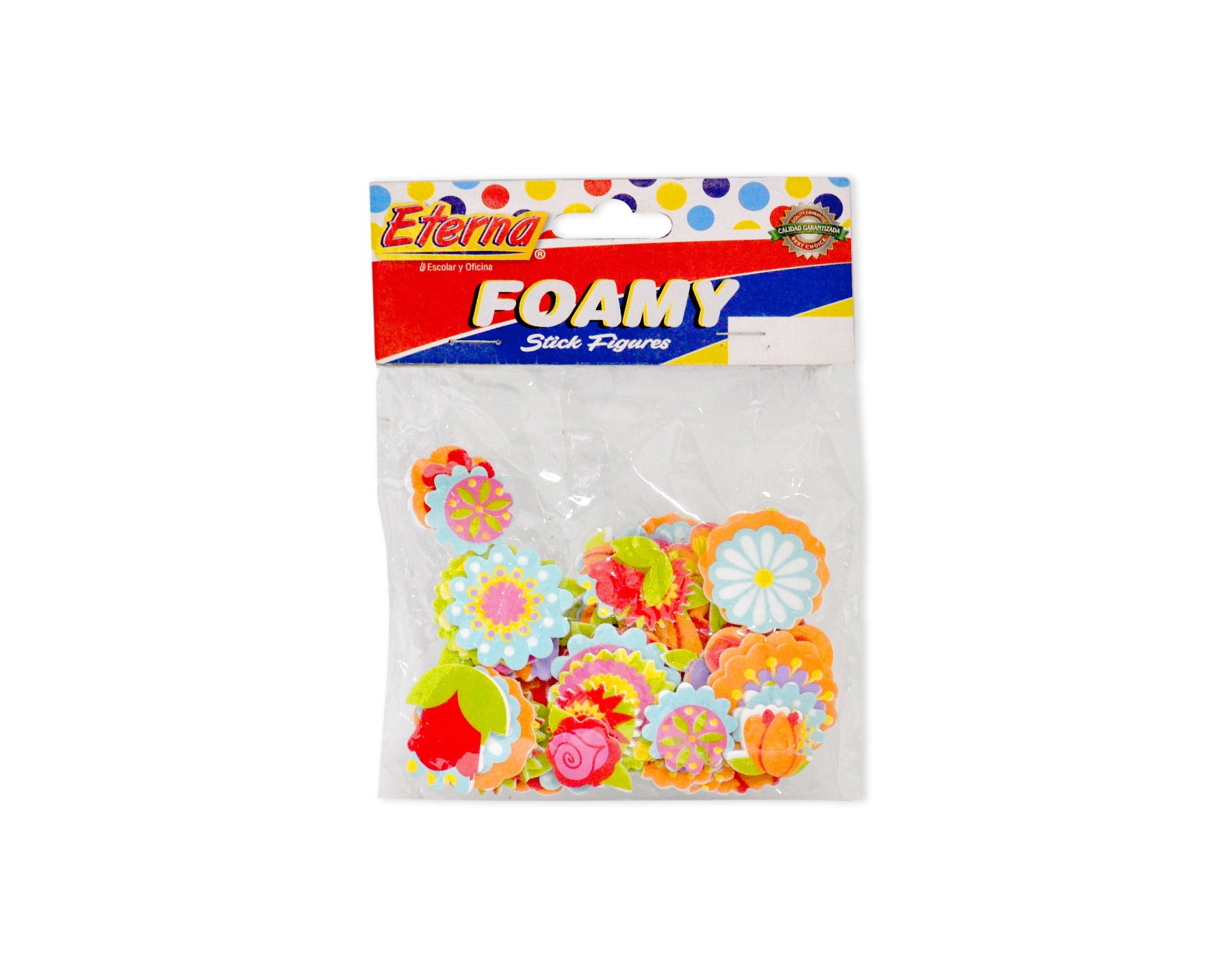 Sticker Foamy Flores  Eterna img #1