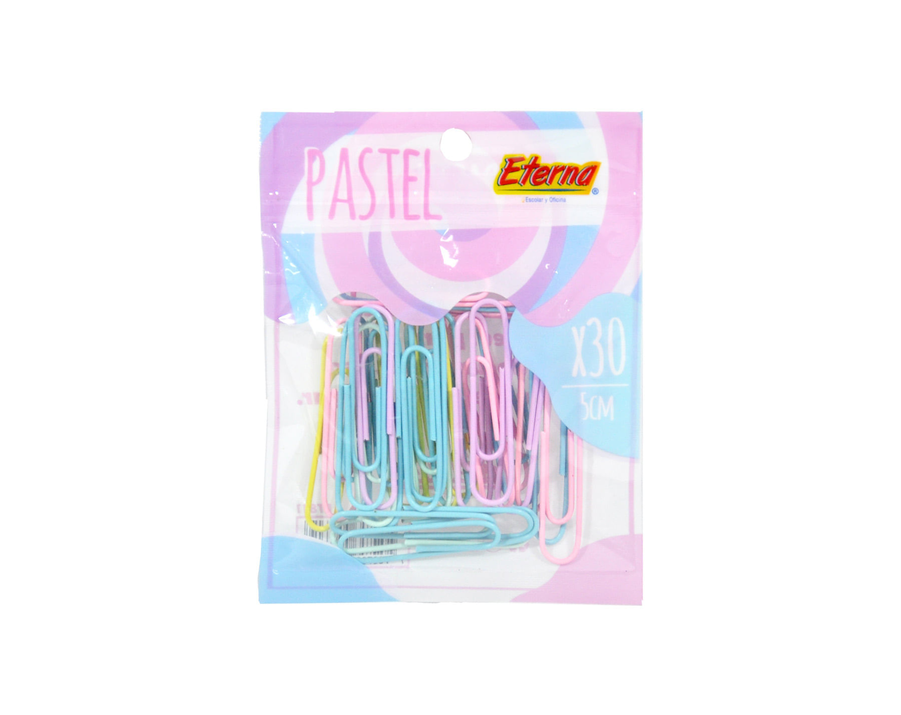 Clips Colores Pastel Grande Eterna img #1