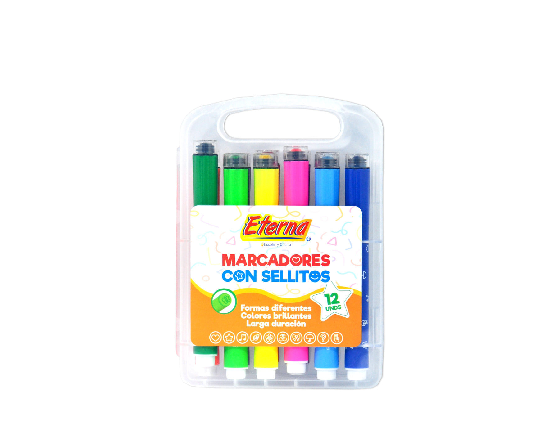 Marcador con Sellito  x 12 Eterna img #1