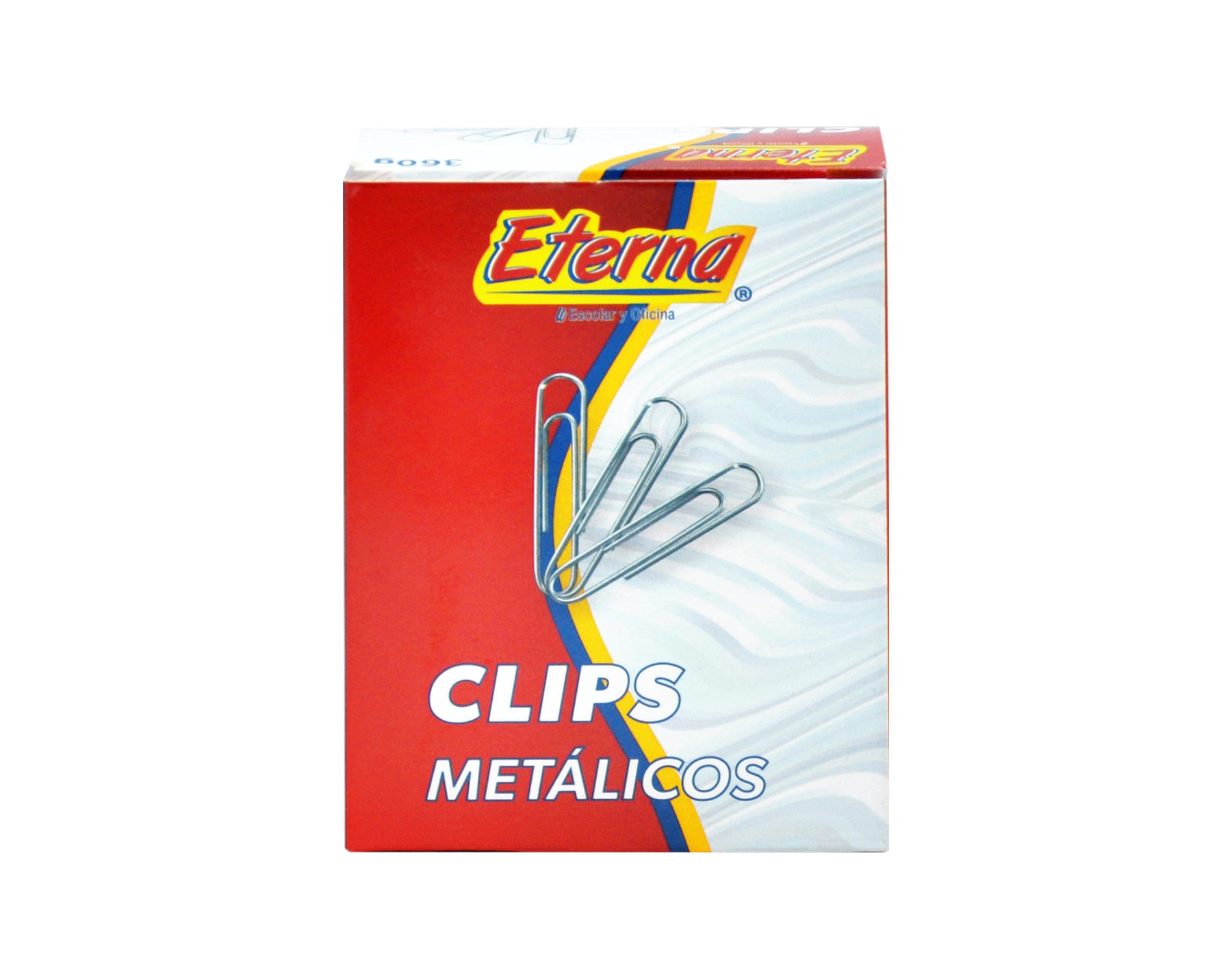 Clip Metálicos Plateado Estándar Eterna img #2