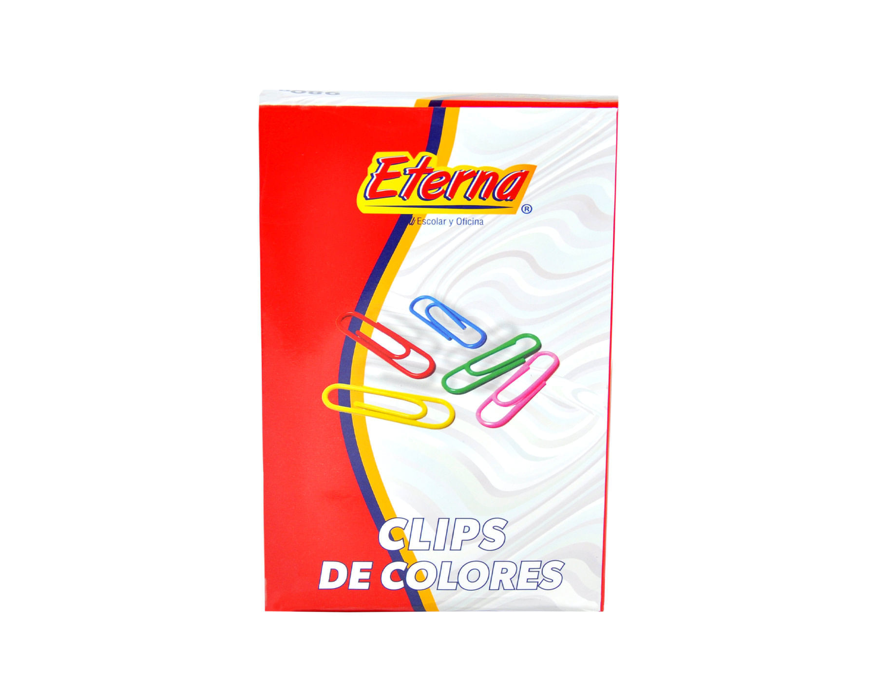 Caja de  Clips Grandes en Colores Eterna img #1