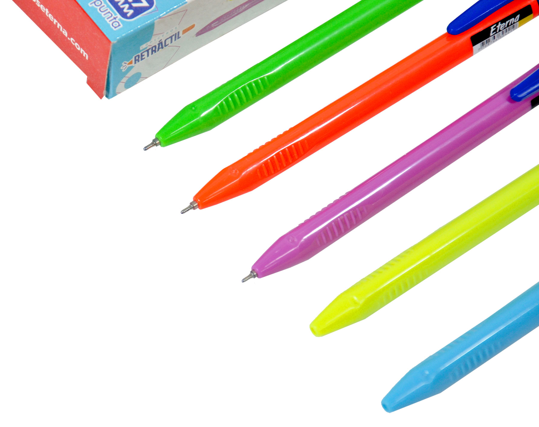 Lapicero Azul  Retráctil Tinta 0.7 mm Eterna img #1