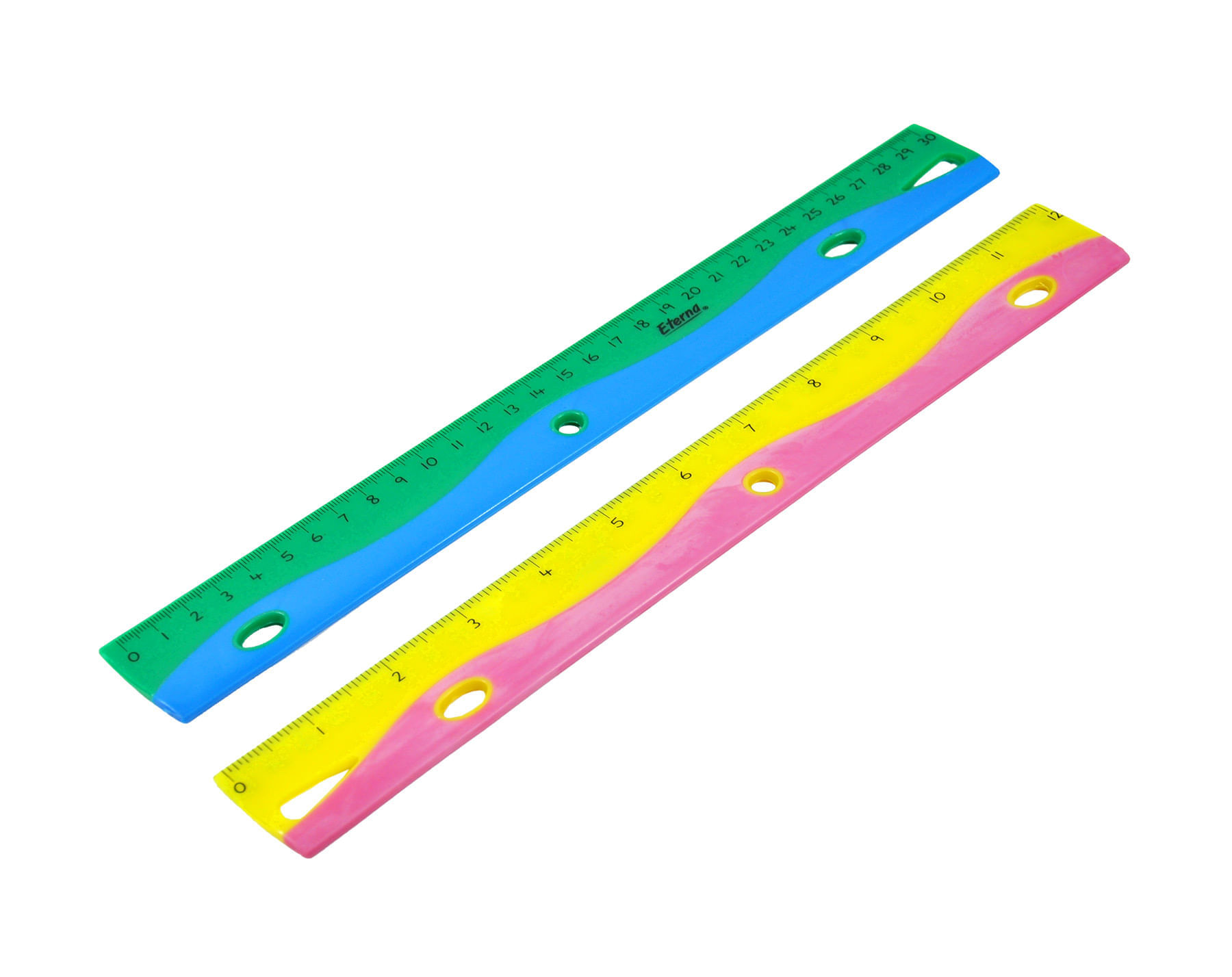 Regla Plastica dos Colores Eterna img #2