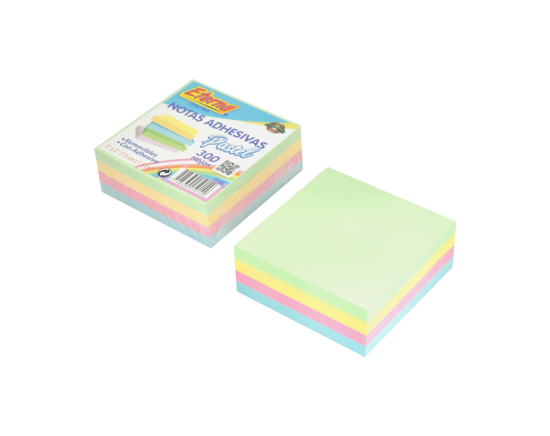 Notas Adhesivas Multicolor Eterna 76x76mm img #2