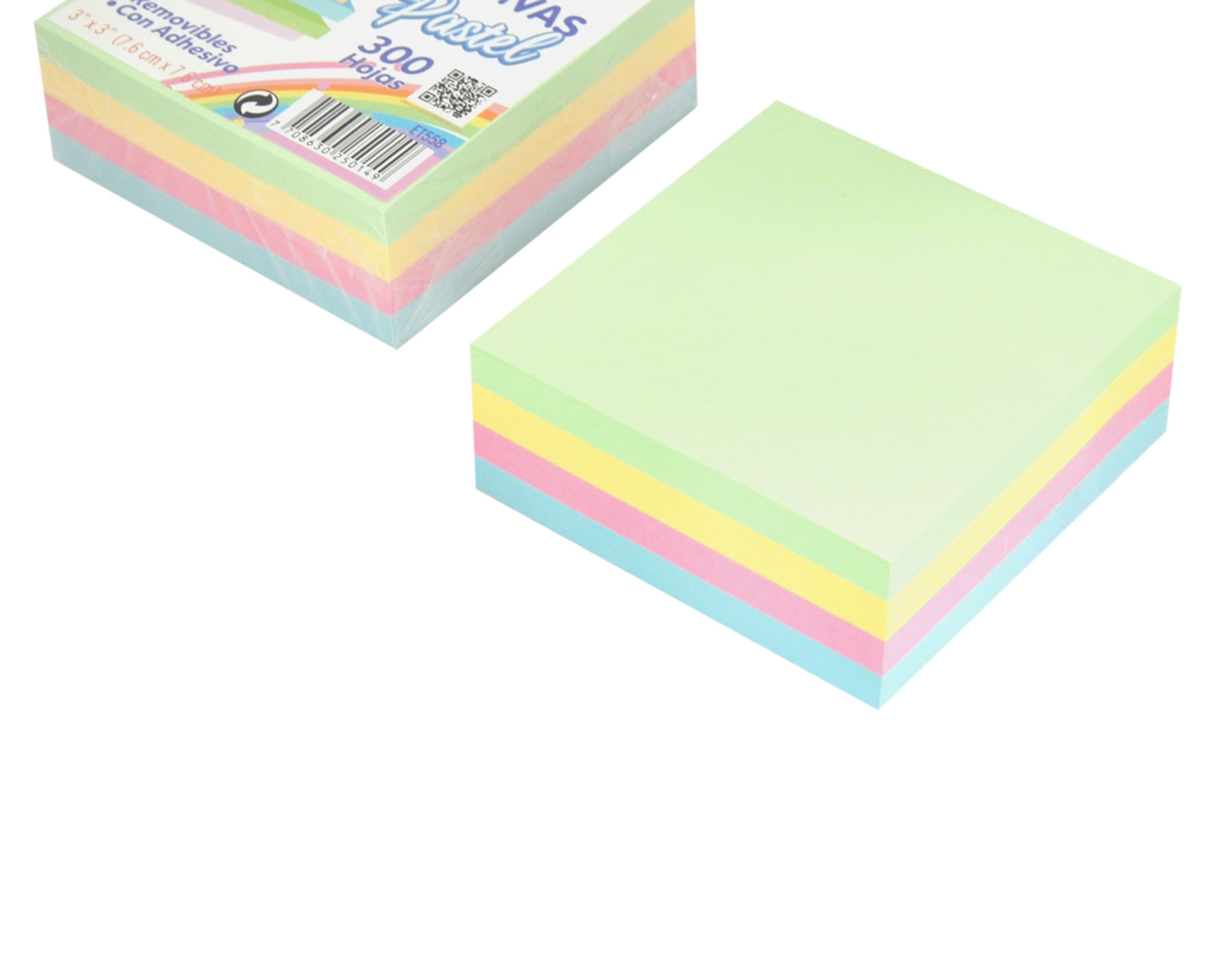 Notas Adhesivas Multicolor Eterna 76x76mm img #3