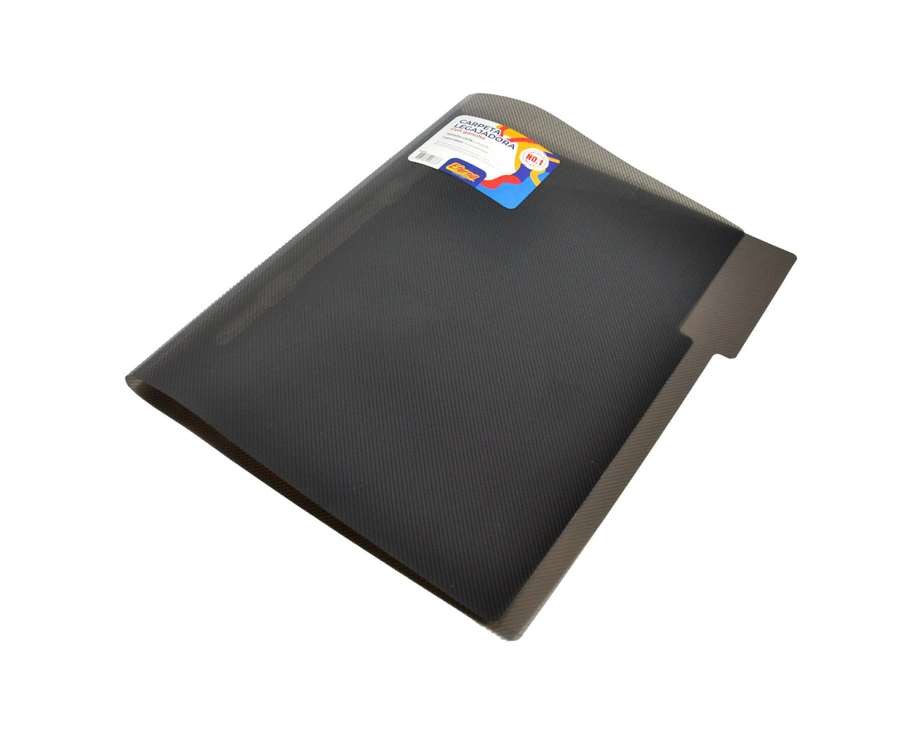 Carpeta Plástica Colores Legajador Eterna Carta Negro Humo  Eterna img #2