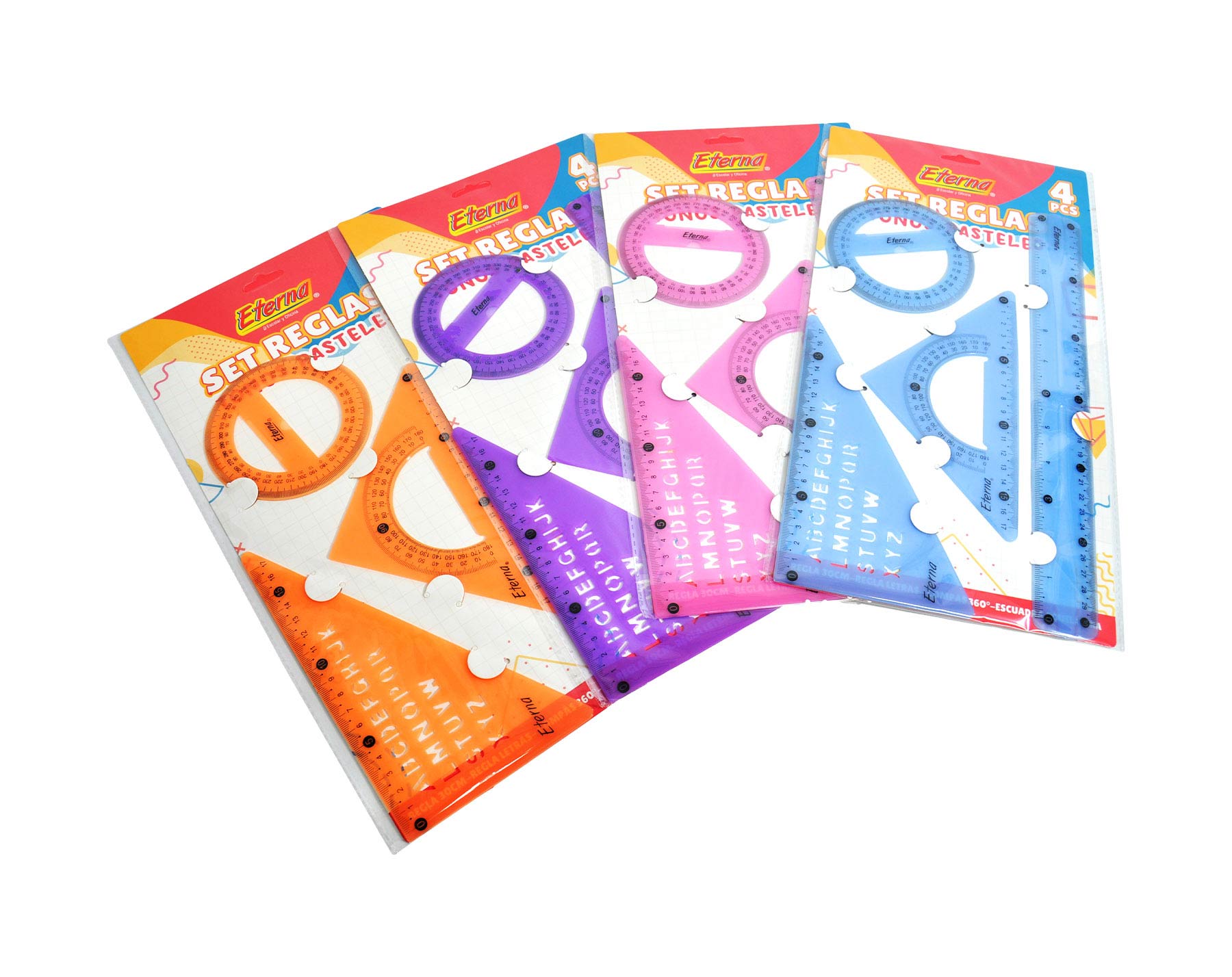 Set Juego Geométrico Flexible Eterna X 5 Pcs Eterna img #2