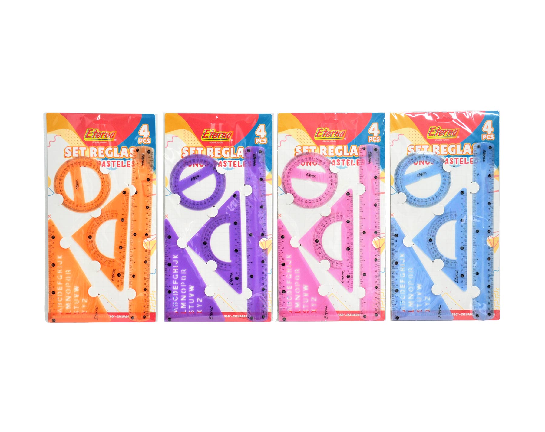 Set Juego Geométrico Flexible Eterna X 5 Pcs Eterna img #1