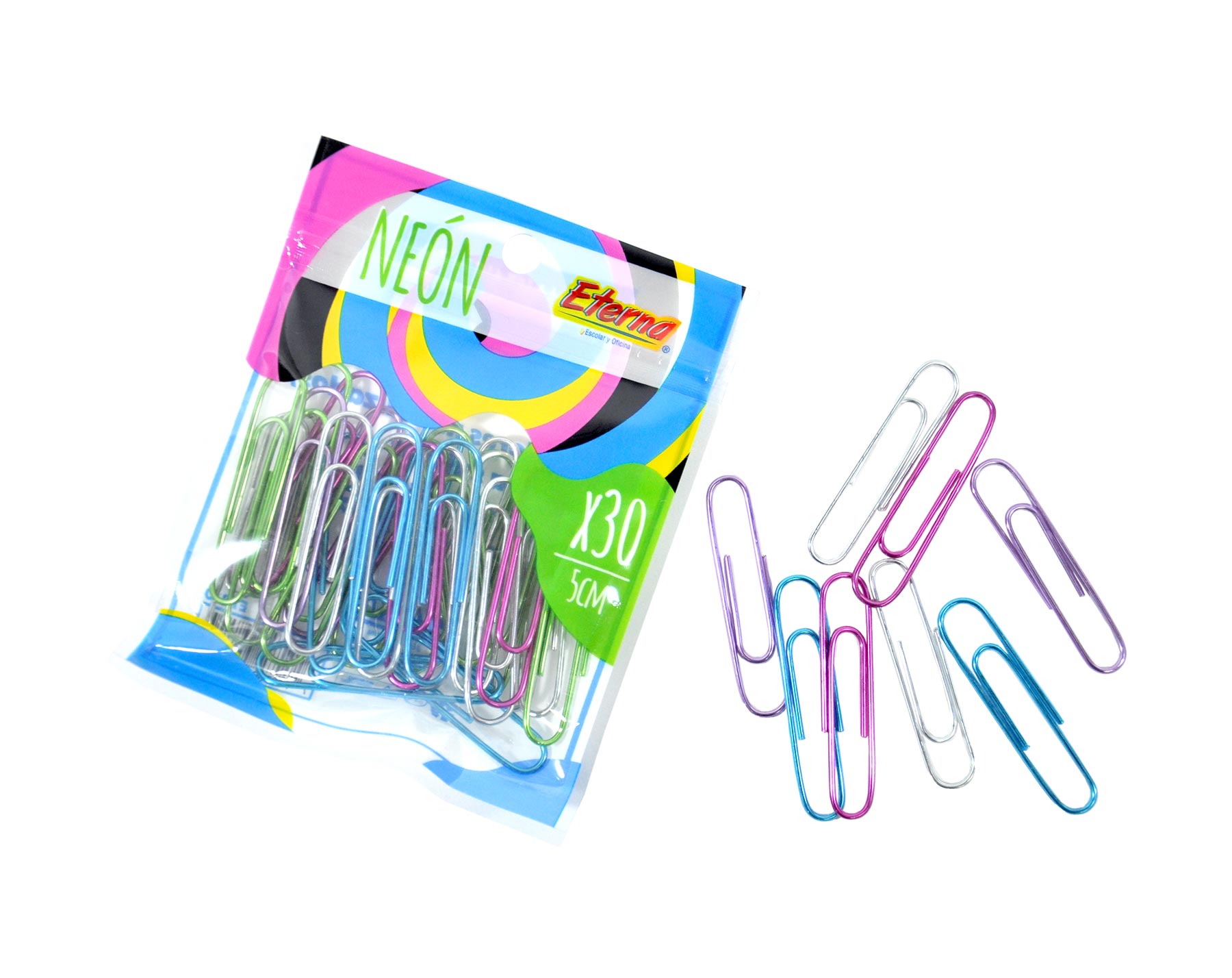 Clips Colores Metálizados Grande Eterna img #2
