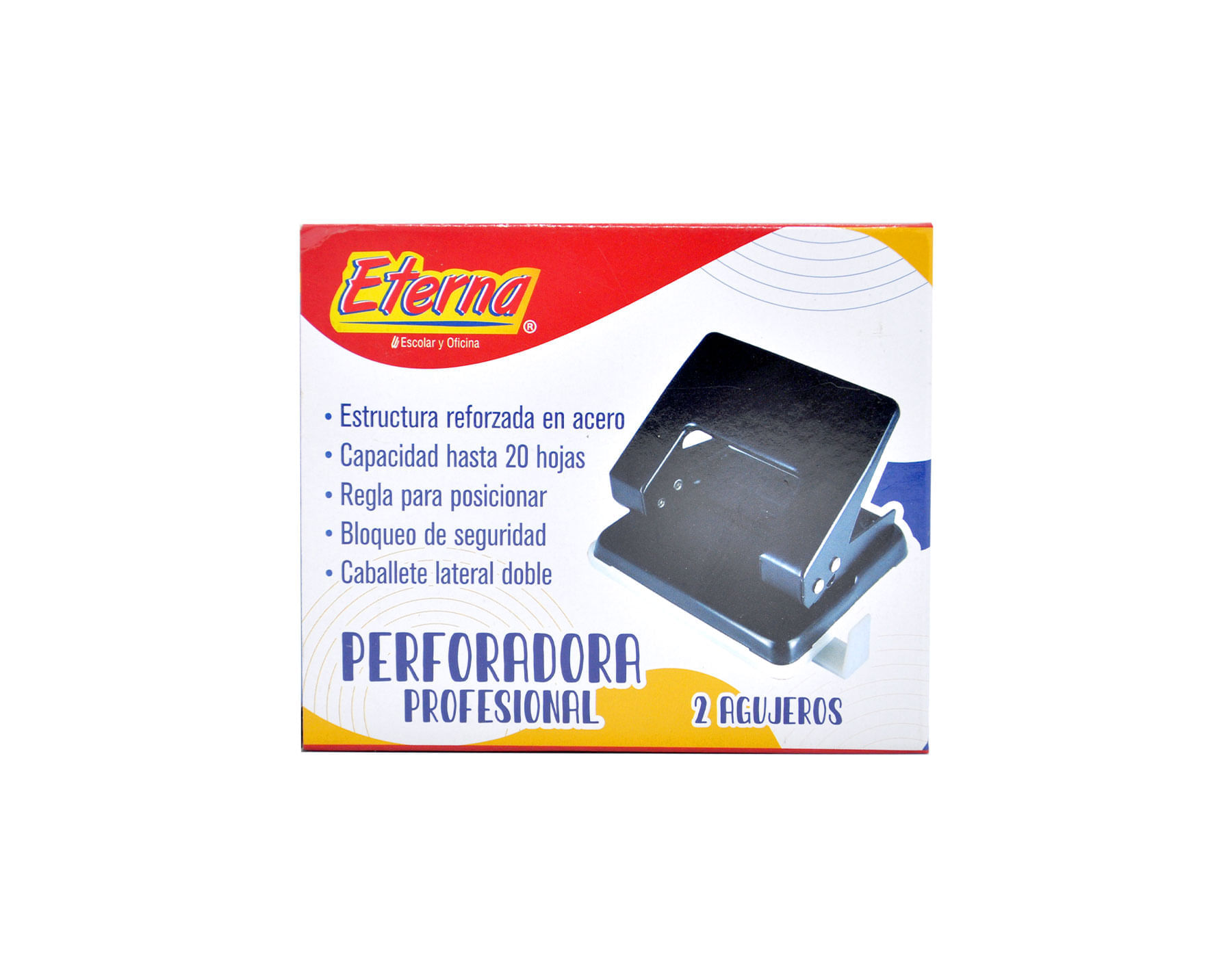 Perforadora de 2 Huecos Mediana  Eterna img #1