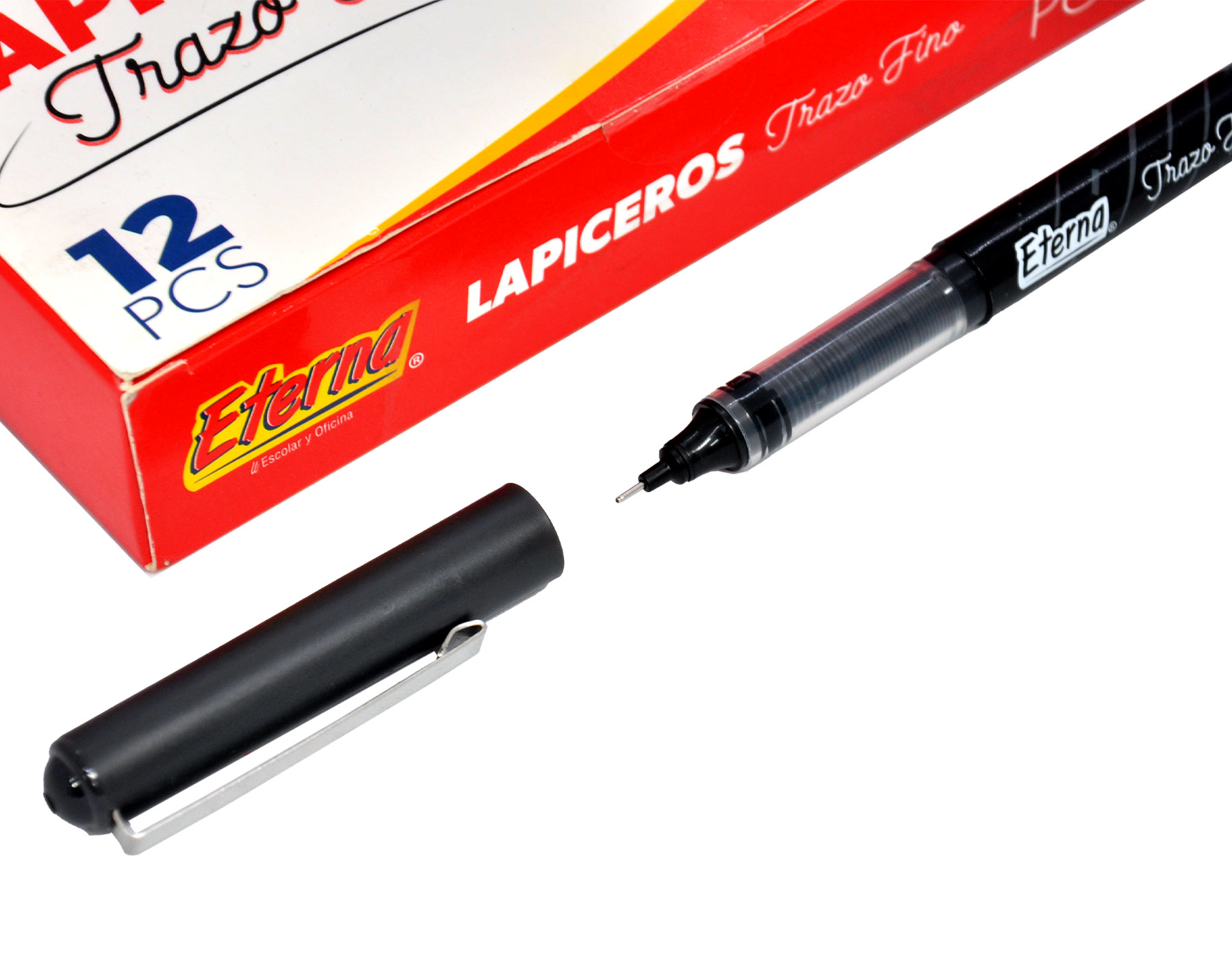Lapicero  Negro Tinta Húmeda Eterna img #1