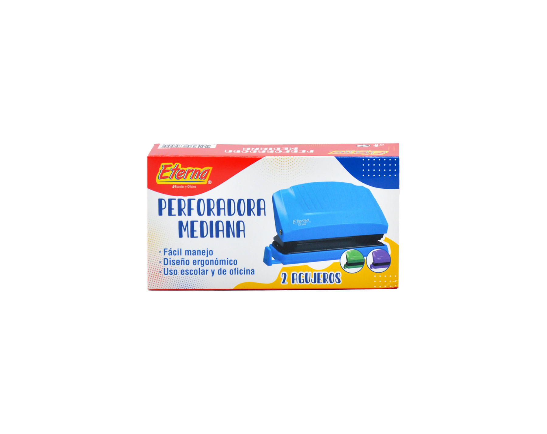 Perforadora Mediana Colores Eterna img #1