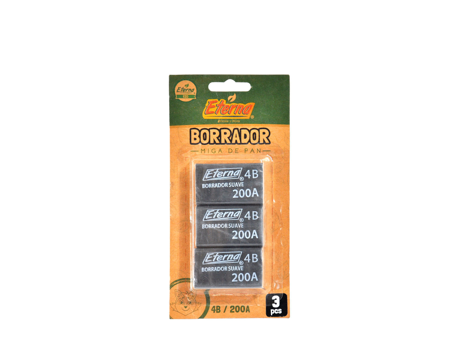 Set Borrador X3 Negro Eterna img #1