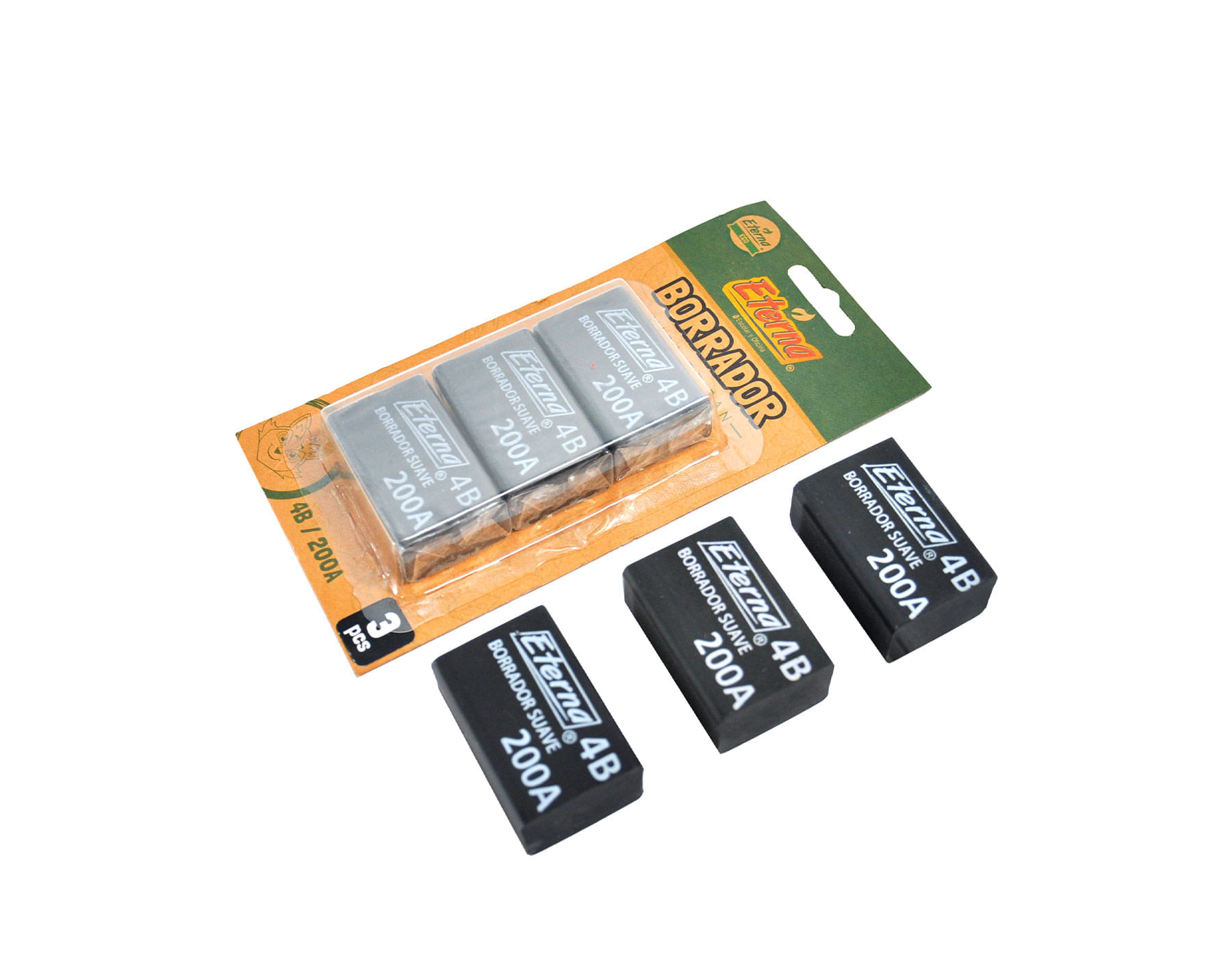 Set Borrador X3 Negro Eterna img #2