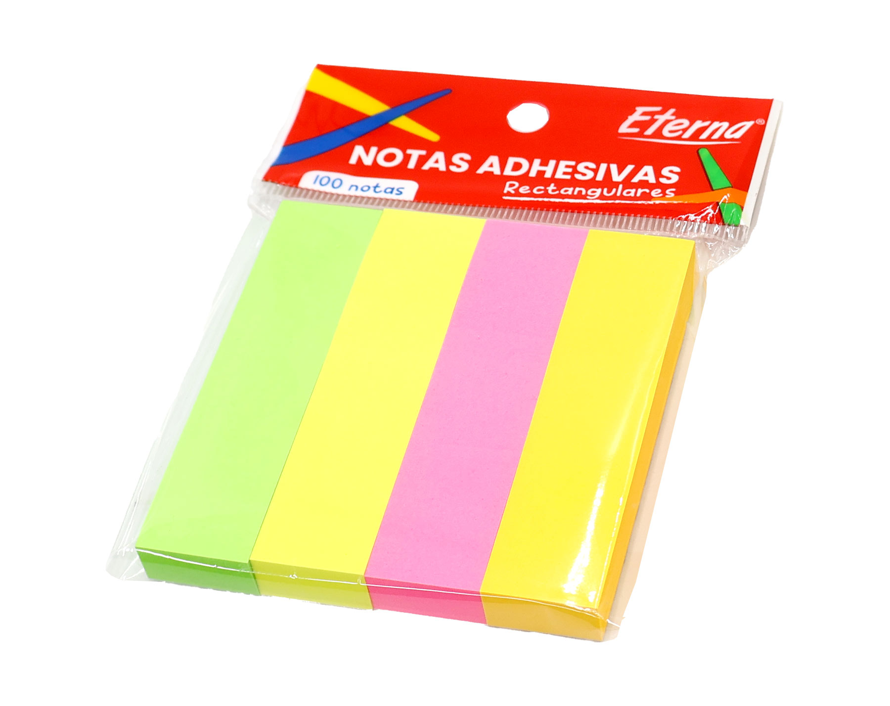Notas Adhesivas 4 colores divididas vertical Eterna img #3