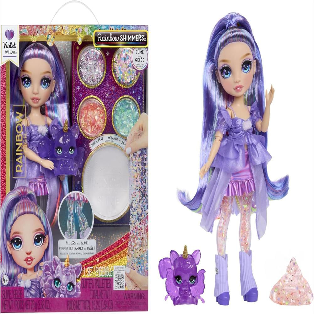 Rainbow High Muñeca Violet Shimmers img #1