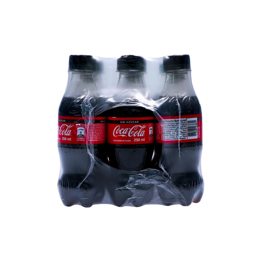 Gaseosa Coca Cola ZERO botella x12und (3000  ml) img #3