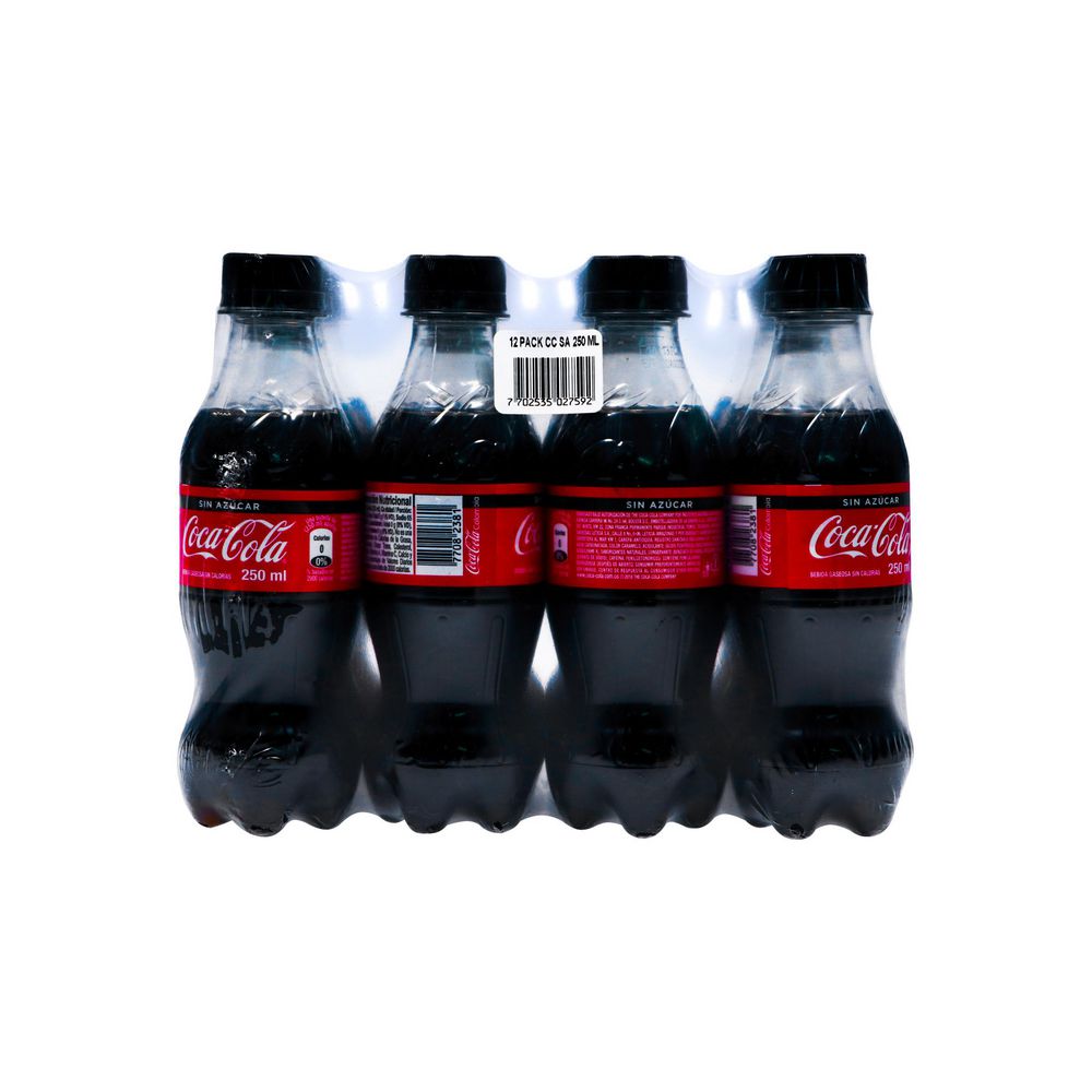 Gaseosa Coca Cola ZERO botella x12und (3000  ml) img #6