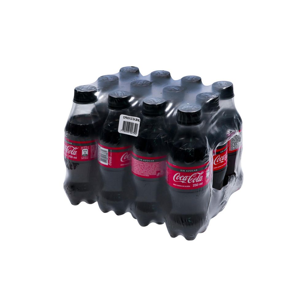 Gaseosa Coca Cola ZERO botella x12und (3000  ml) img #7