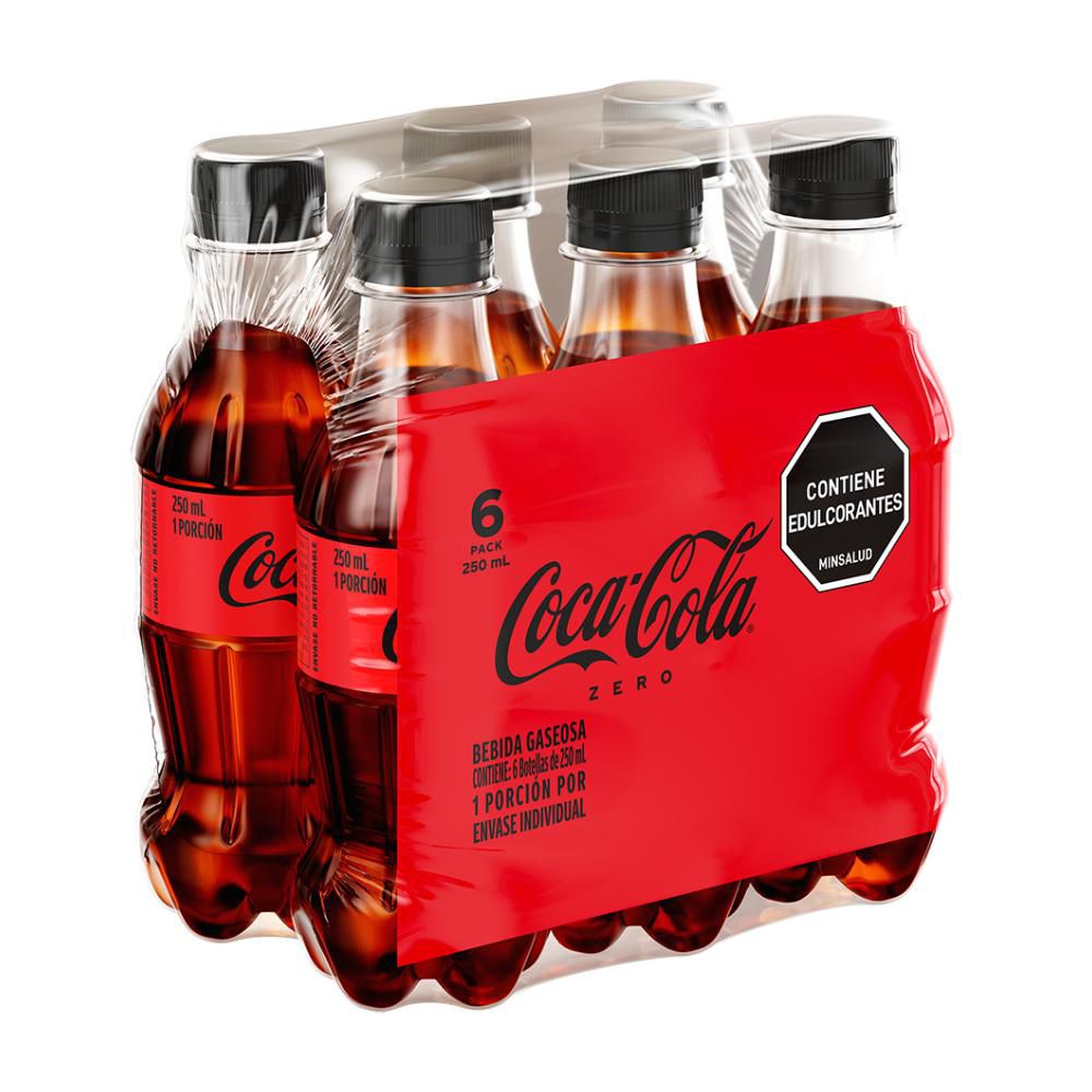 Gaseosa Coca Cola ZERO botella x6und (1500  ml) img #4