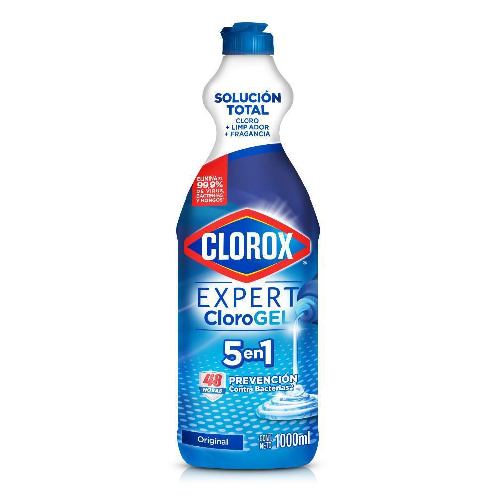 Blanqueador CLOROX gel original (1000  ml) img #1