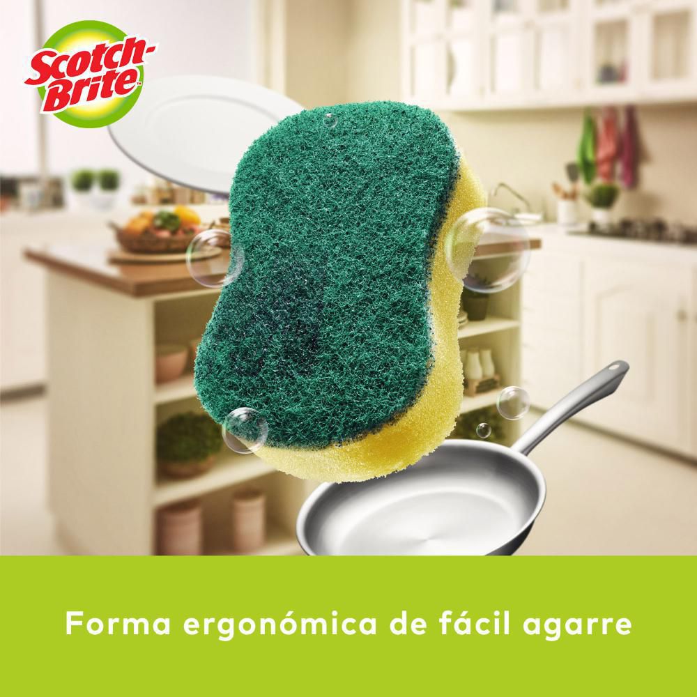 Esponja SCOTCH BRITE cocina multiusos (2  und) img #2