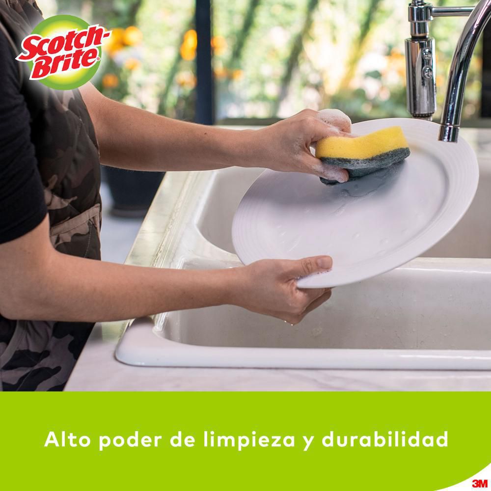 Esponja SCOTCH BRITE cocina multiusos (2  und) img #4