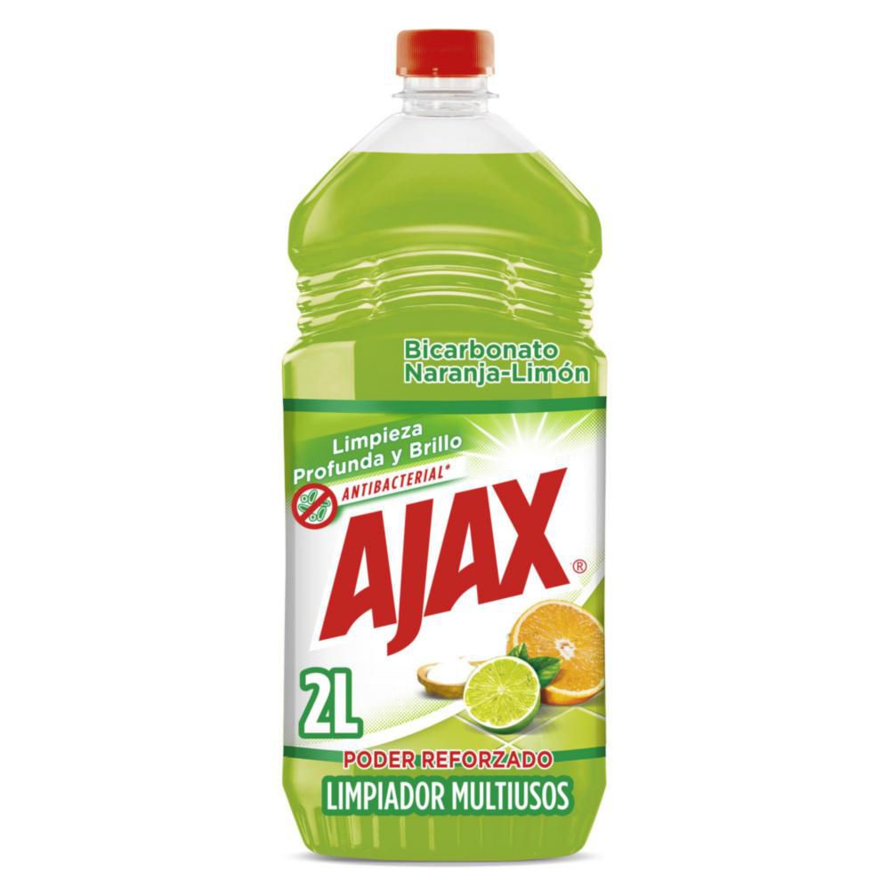Limpiapisos AJAX bicarbonato naranja limón (2000  ml) img #1