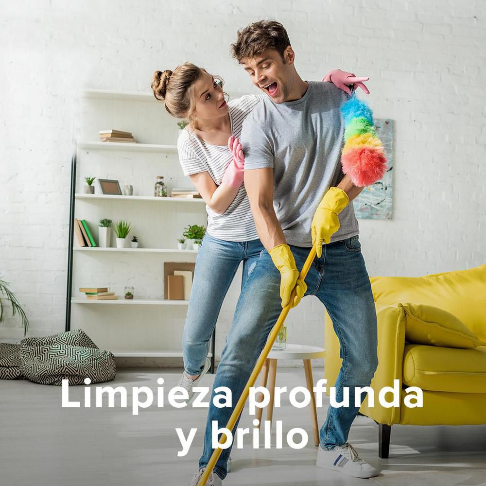 Limpiapisos AJAX bicarbonato naranja limón (2000  ml) img #5