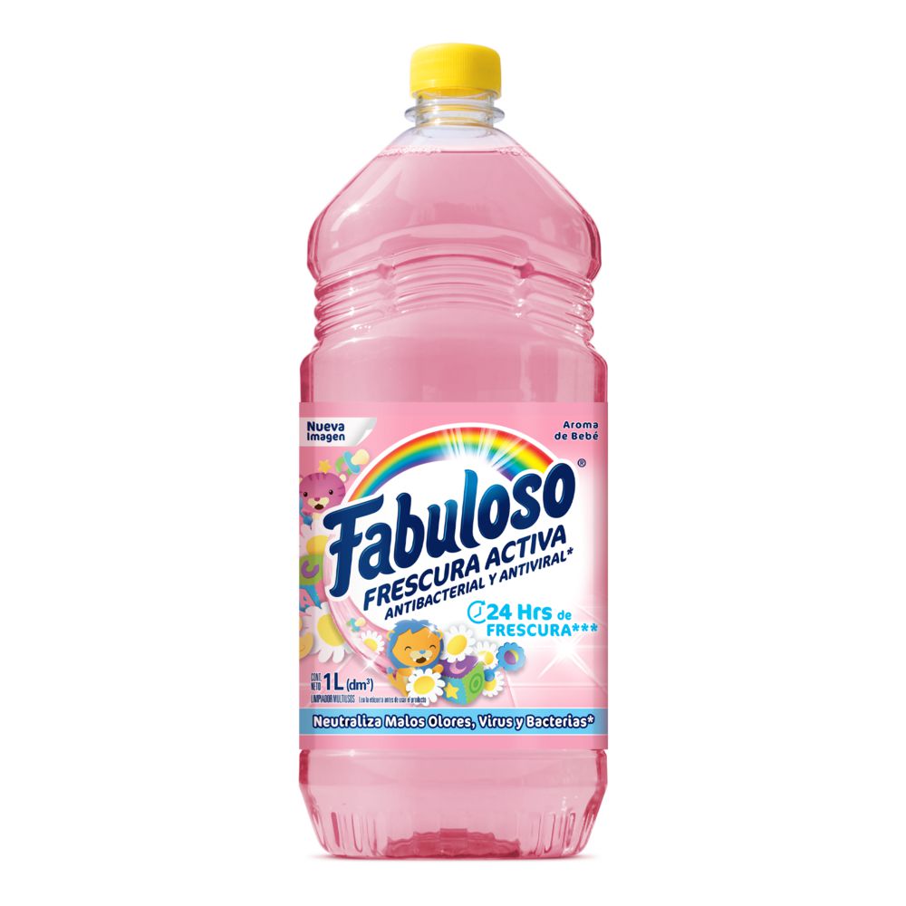 Limpiapisos FABULOSO antibacterial bebé (1000  ml) img #9