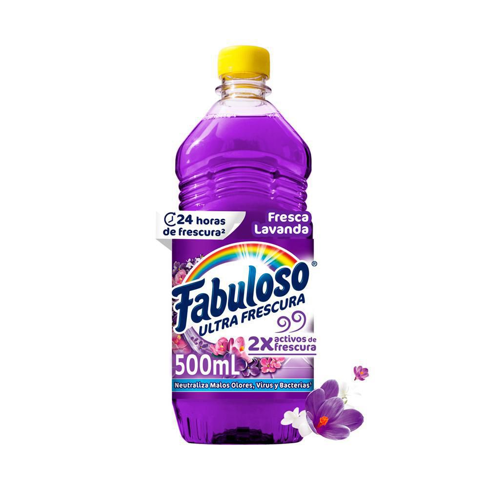 Limpiapisos FABULOSO antibacterial lavanda (500  ml) img #1