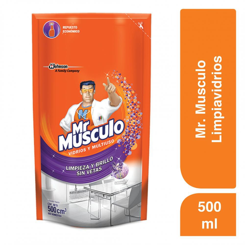 Ambientador MR MUSCULO repuesto lavanda (500  ml) img #2