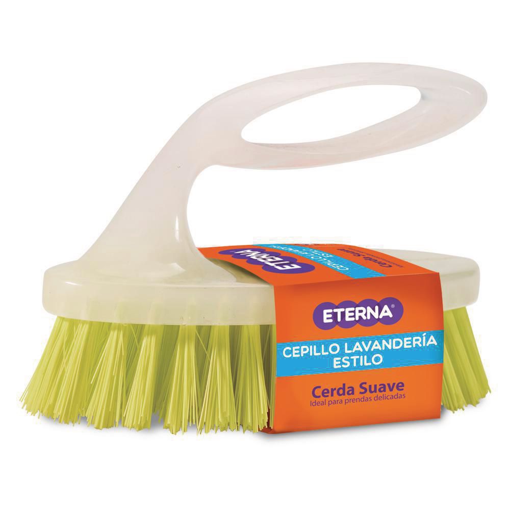 Cepillo lava ropa ETERNA lavandería cerda suave (1  und) img #1