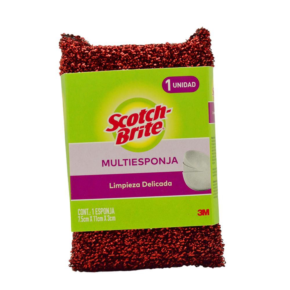 Esponja SCOTCH BRITE limpieza delicada (1  und) img #1