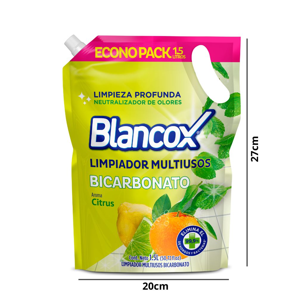 Limpiapisos BLANCOX con el poder del bicarbonato (1500  ml) img #2