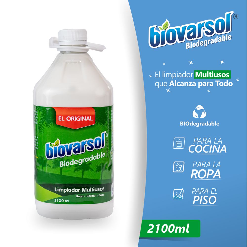 Limpiador BIOVARSOL multiusos bio (2100  ml) img #1