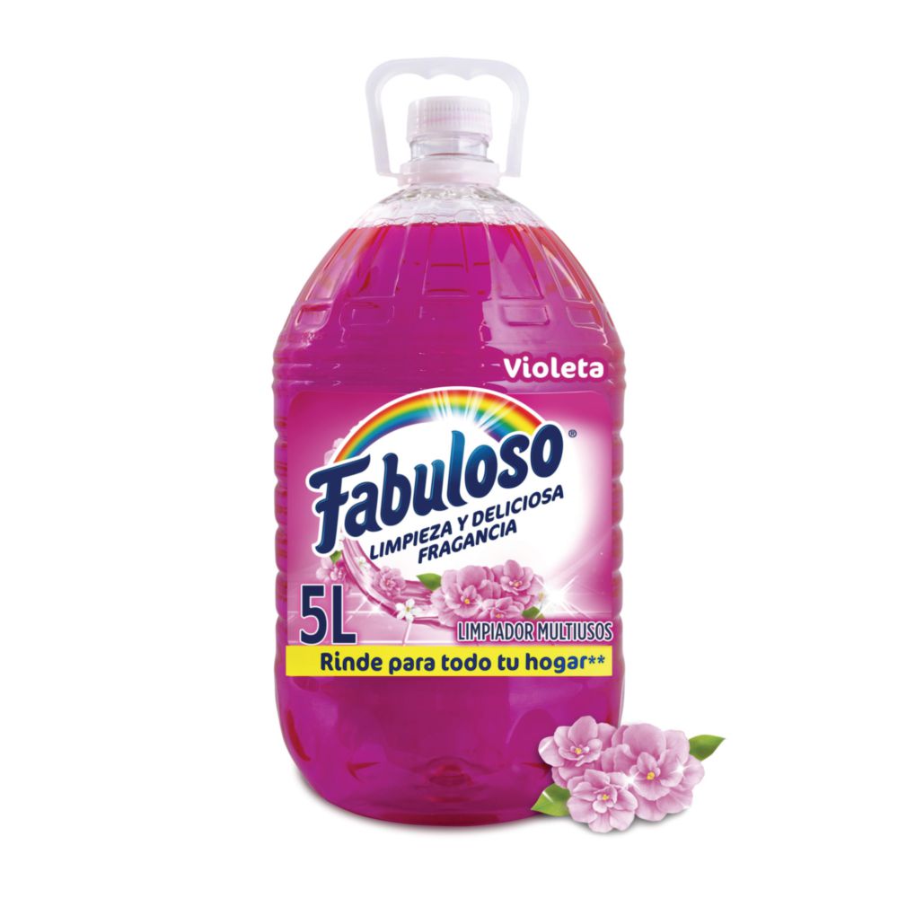 Limpiapisos FABULOSO Antibacterial Violeta (5000  ml) img #1