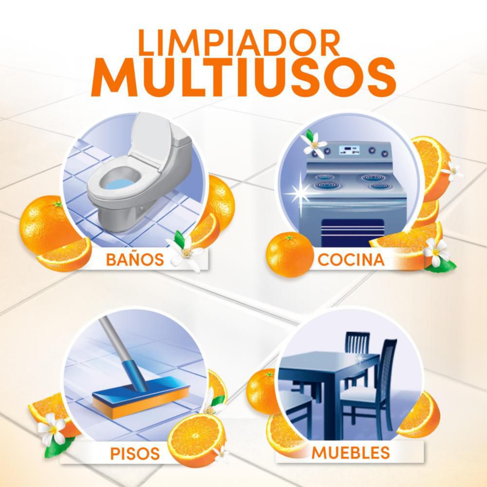 Limpiapisos FABULOSO energía naranja (2000  ml) img #10