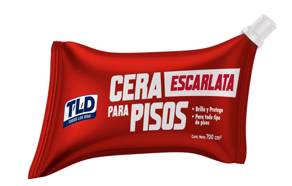 Cera T/L/D TODOS LOS DIAS para pisos escarlata (700  ml) img #1