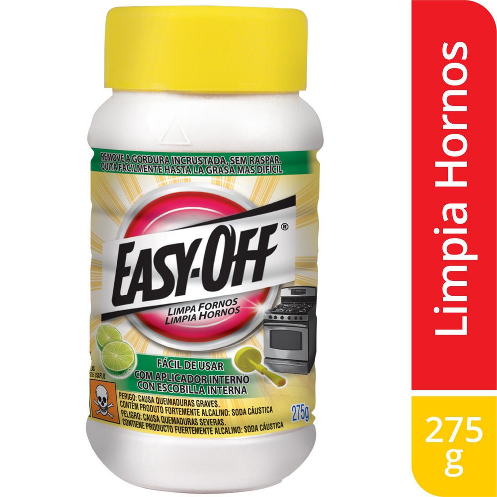 Limpiador EASY OFF de hornos aplicado interno de limón (275  gr) img #1