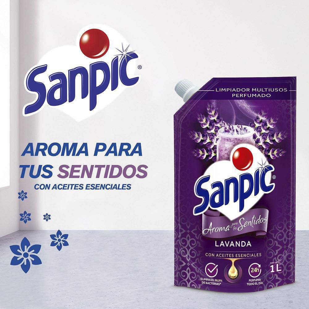 Limpiapisos SANPIC lavanda (1000  ml) img #2
