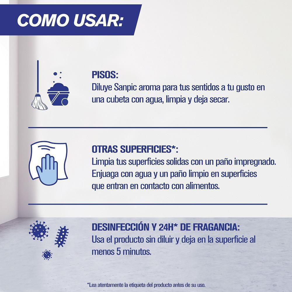 Limpiapisos SANPIC vainilla (2000  ml) img #5