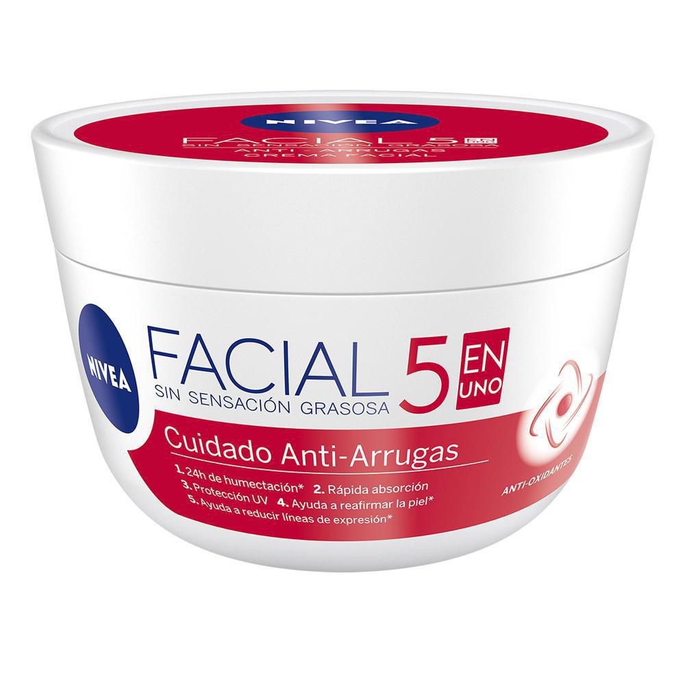 Crema facial NIVEA hidratante antiarrugas (100  ml) img #1