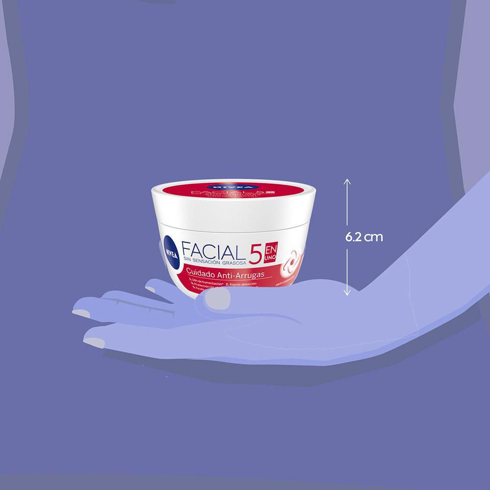 Crema facial NIVEA hidratante antiarrugas (100  ml) img #6