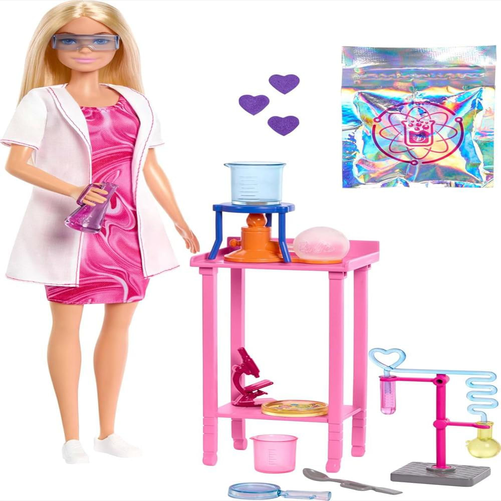 Muñeca Barbie Científica Con Accesorios img #1