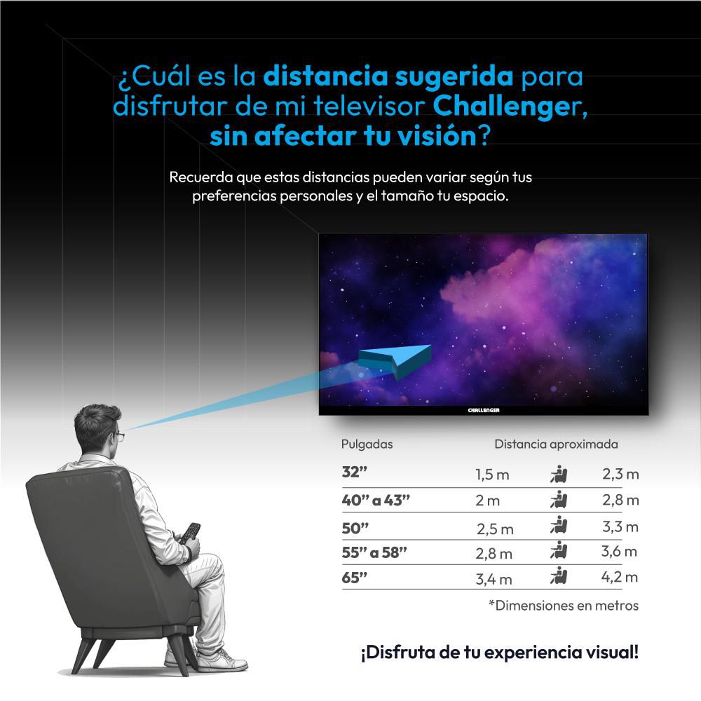 Televisor CHALLENGER 32 pulgadas LED Hd Smart TV 32KG84 img #8