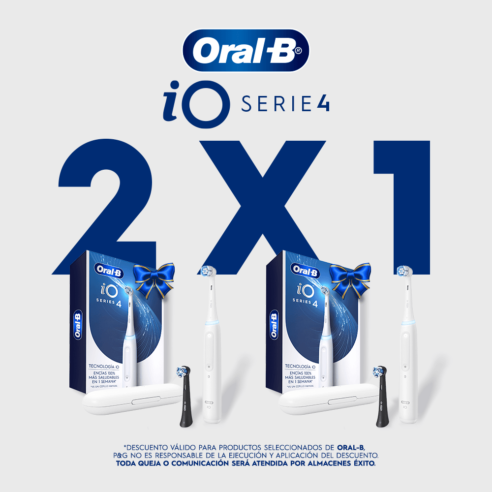 Promoción 2x1 en Cepillo de dientes eléctrico ORALB io series 4 img #1